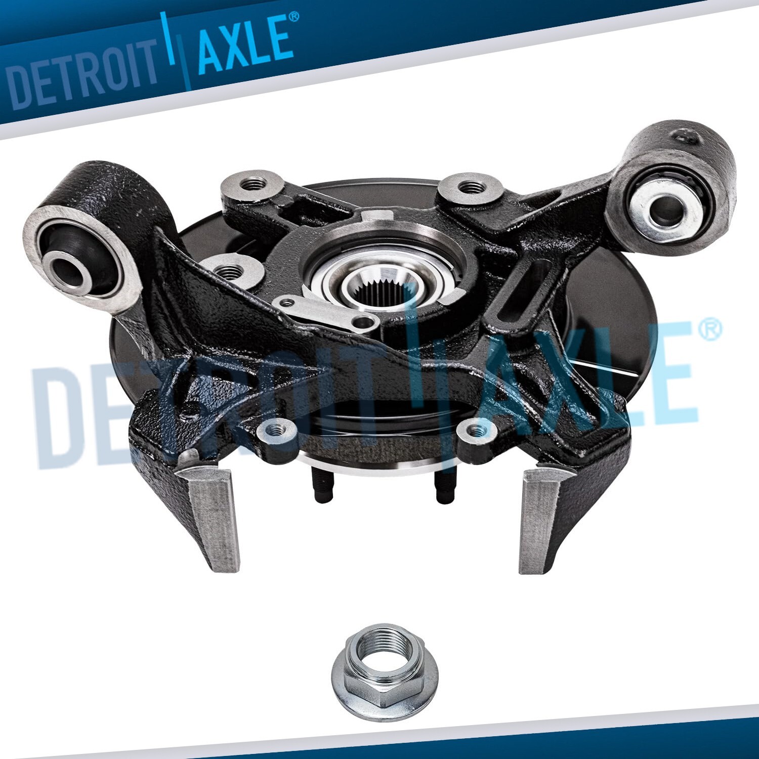 Rear Right Steering Knuckle Wheel Hub Bearing for 2006-2010 Explorer Mountaineer