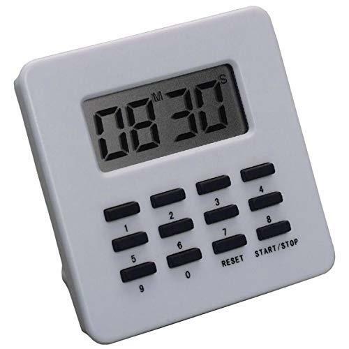 Jamar - 63690 Long-Ring Electronic Timer/Stopwatch, Easy to Read Digital Timer,