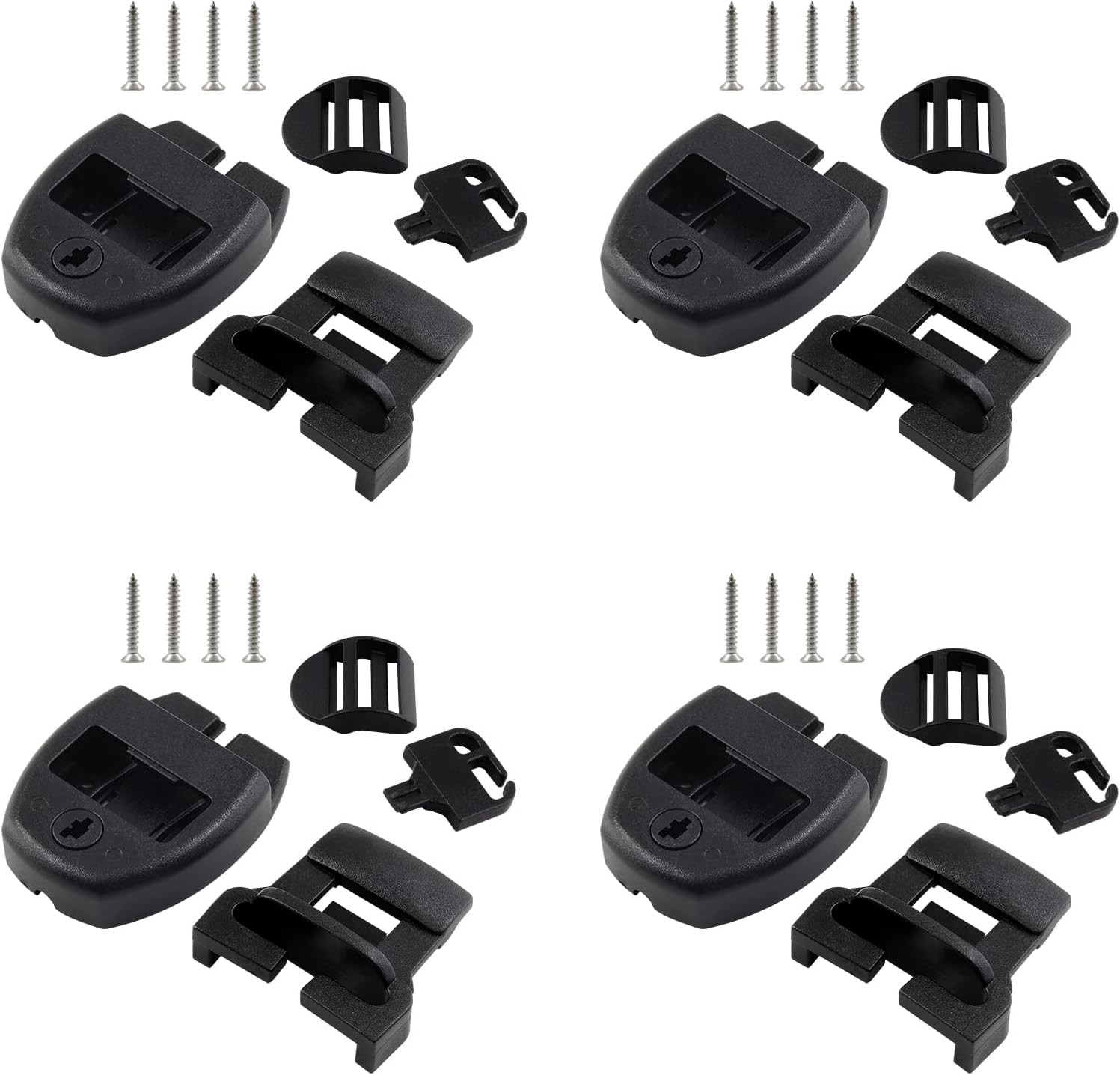 4 Sets Spa Tub Cover Clip Replacement Kit, Spa Hot Tub Cover Clip Lock Kit Repla