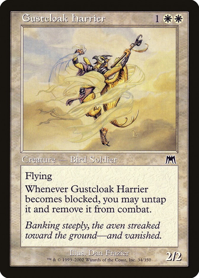 Gustcloak Harrier Onslaught 34 MTG MP