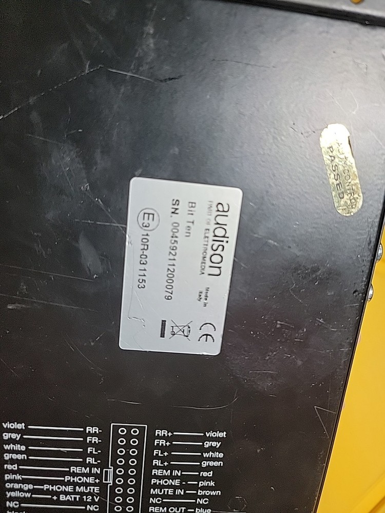 Audison Bit Ten Multi-Function Signal Interface Digital Processor