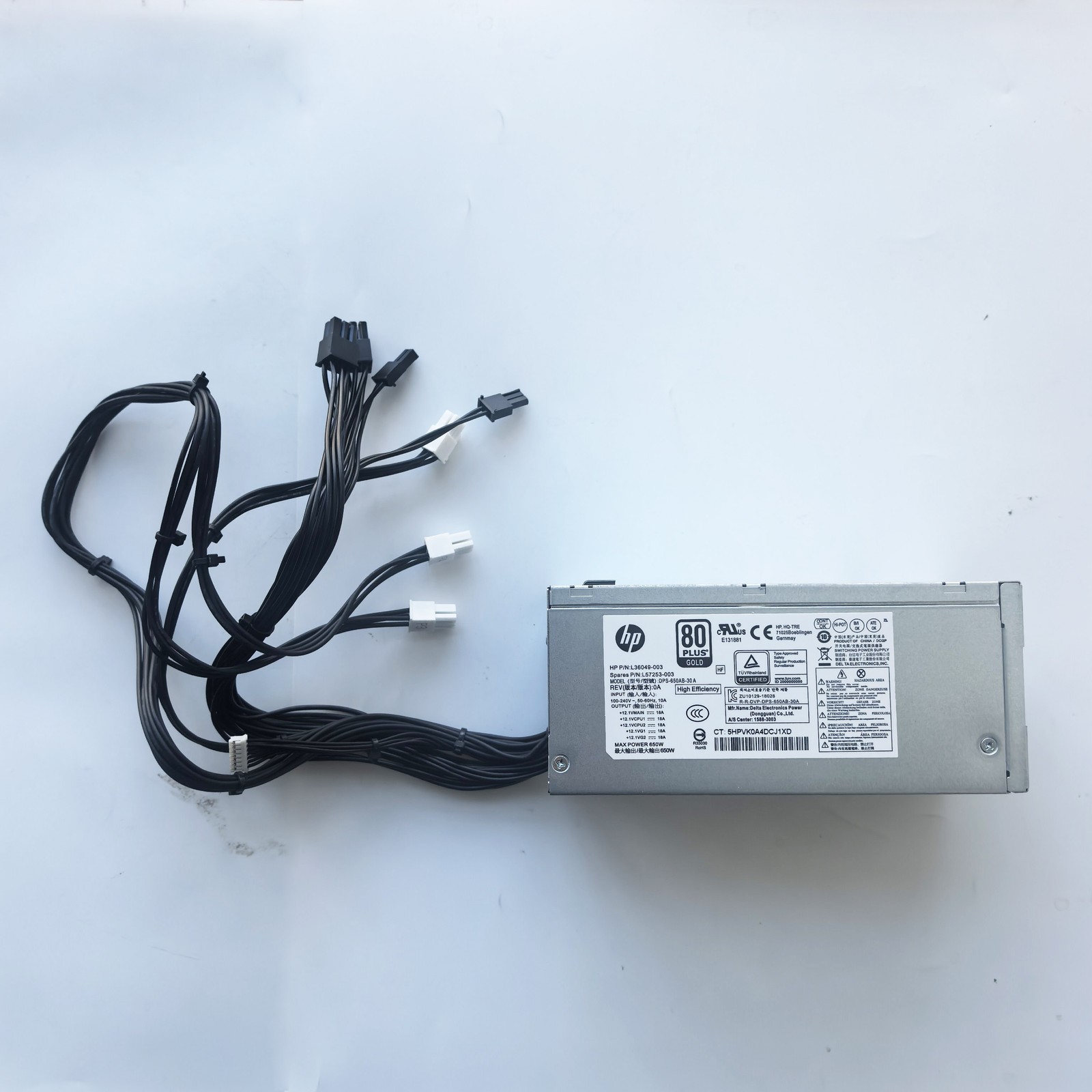 650W Power Supply PSU New For HP 800 G3 G4 G5 Z2 Z1 TE01 TG01 Envy-795-0003UR