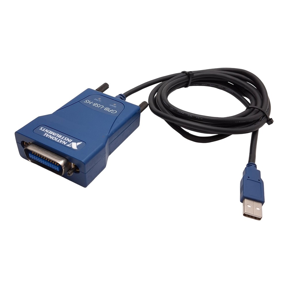 National Instruments GPIB-USB-HS 187965B-01 Interface Adapter, USB to GPIB