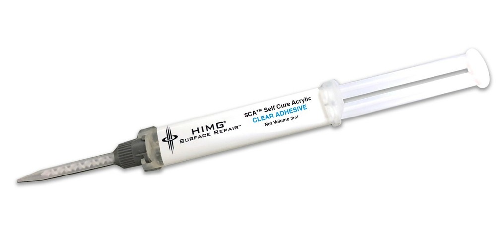 Self Curing Acrylic Adhesive - Clear , Non-toxic