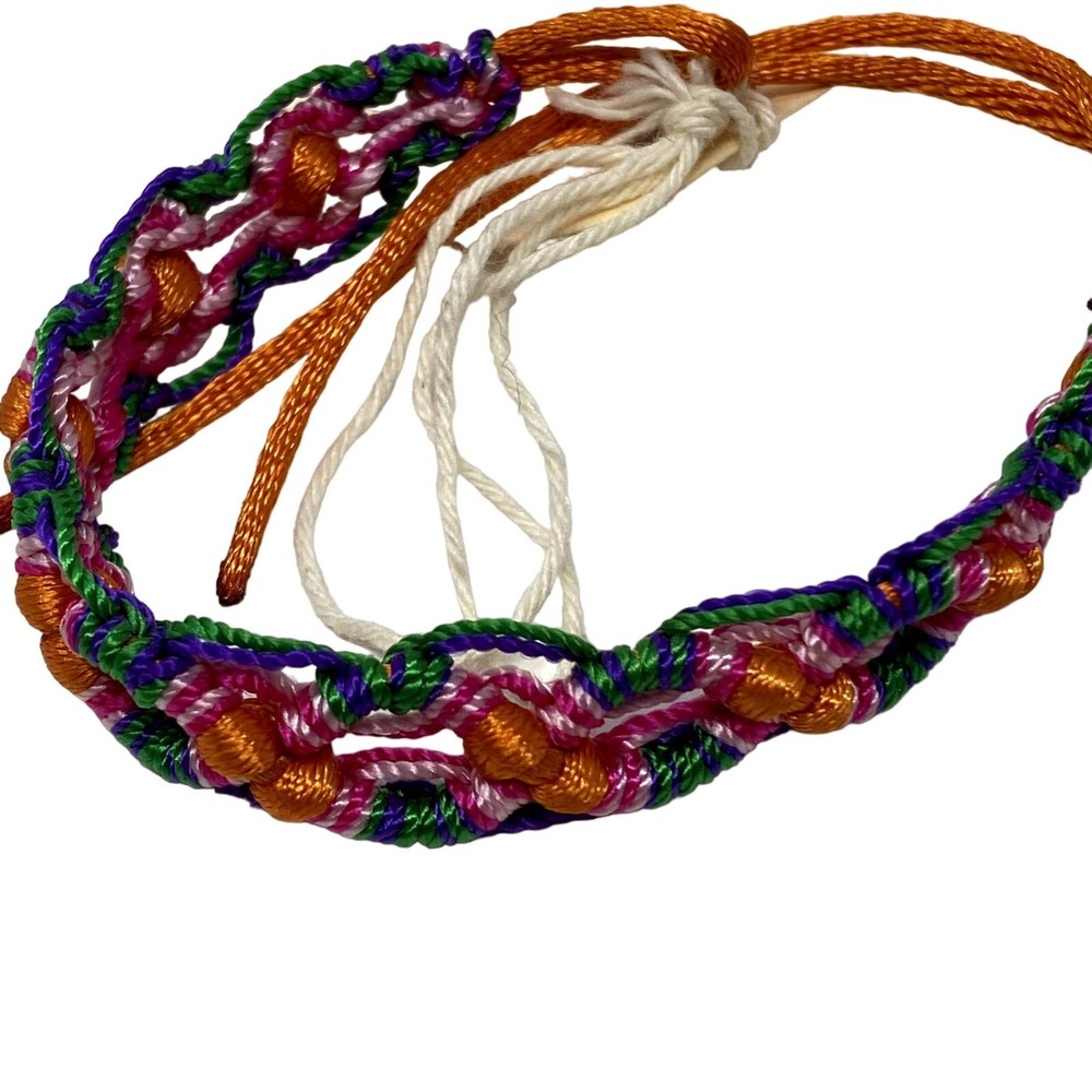 Boho Braided Bracelet Handmade