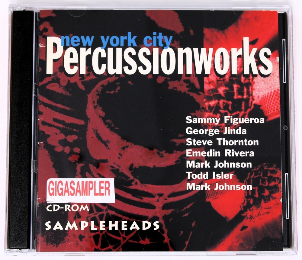 Sampleheads New York City Percussionworks Gigasampler Format Sample/Sampling CD