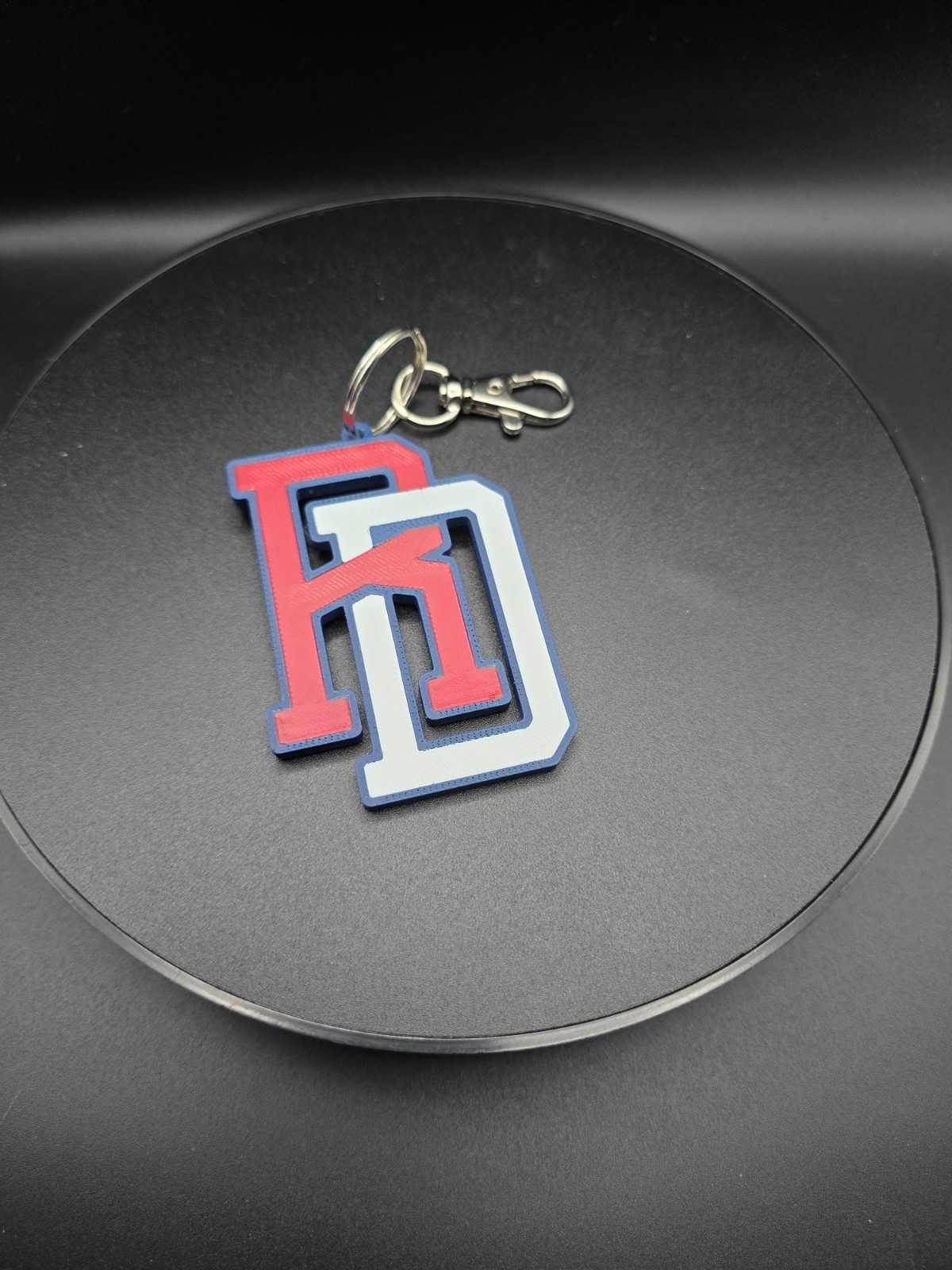 Dominican Republic World Baseball Classic Team Logo Keychain