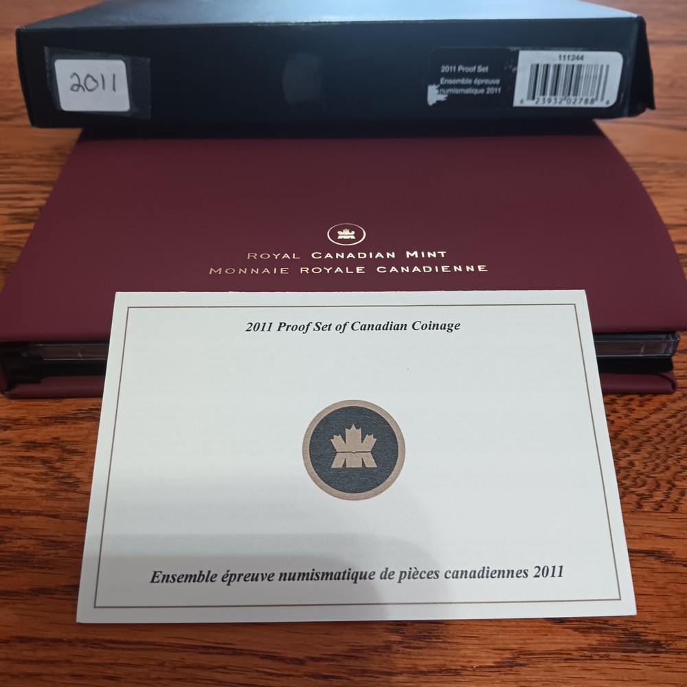 2011 Canadian Proof Set With Silver Coins