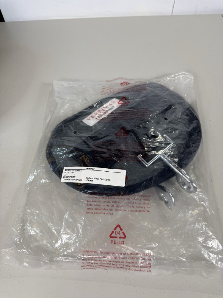 Vertimax V8 Training Machine Replacement Waist Pads Size Medium #V8-03M-KT