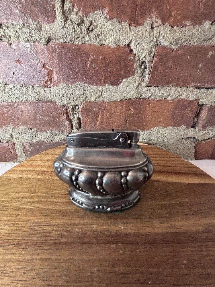 Vintage Lighter Ronson Crown Table MCM Mod