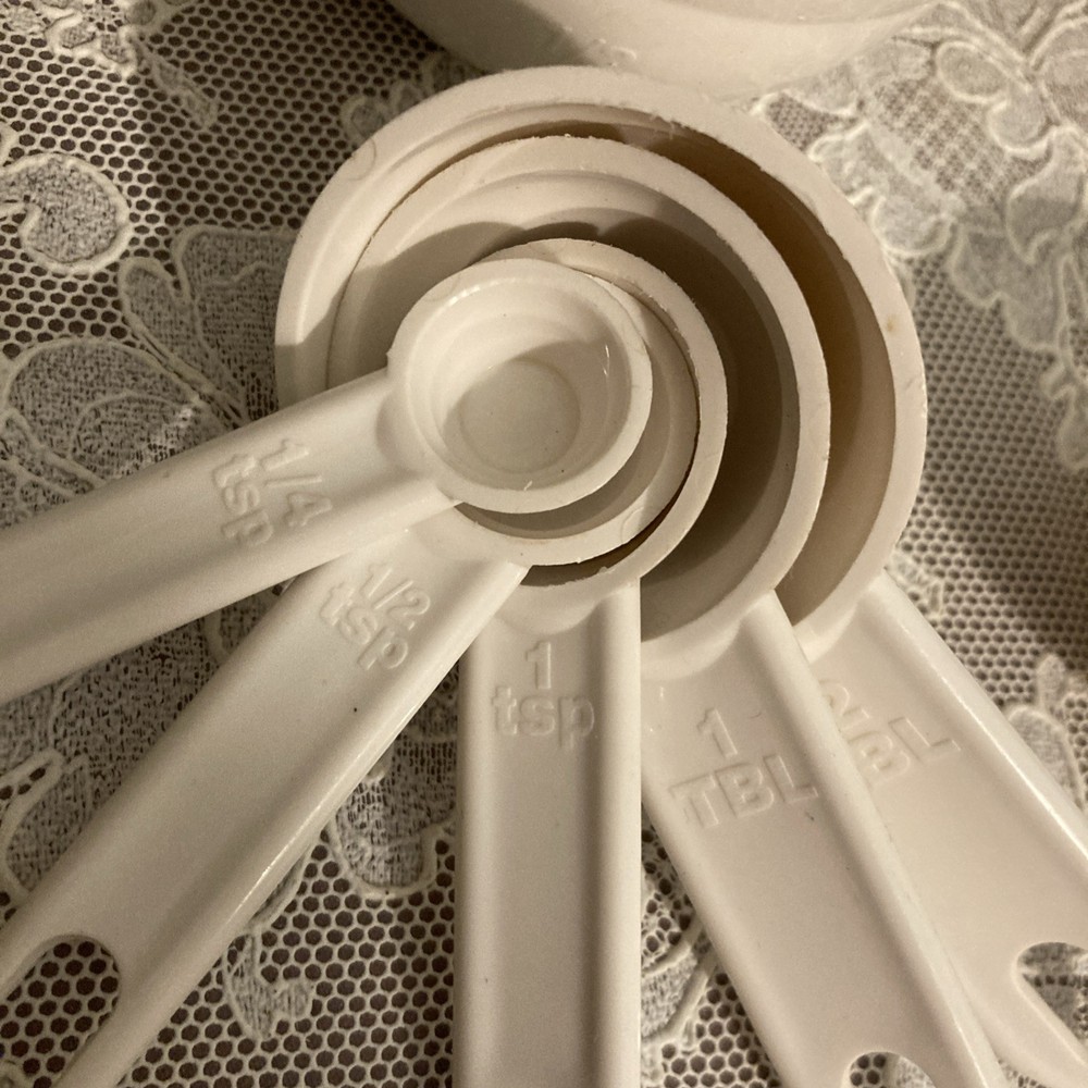Vintage Pyrex Professional Plastic Measuring Cups & Spoons & Egg Separator Sets