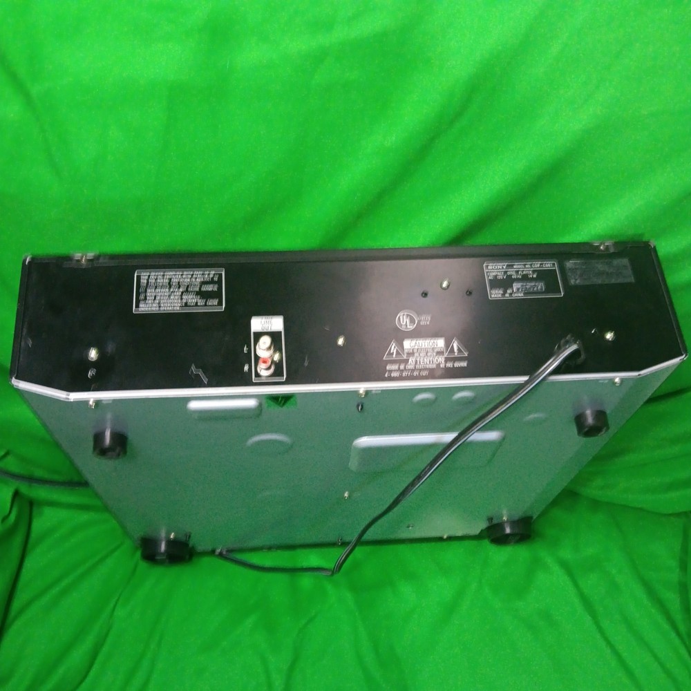 Sony CDP-C661 Compact Disc CD Player 5-disc CD Changer Tested & Works