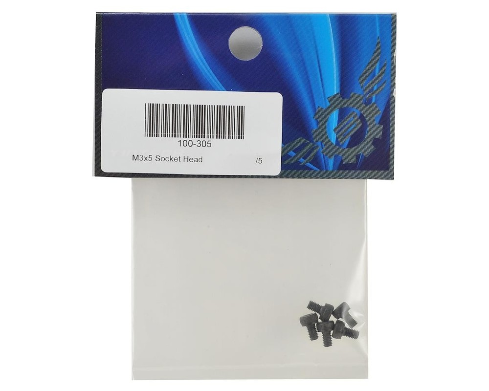 Synergy 3x5mm Socket Head Cap Screws (5) [SYN-100-305]