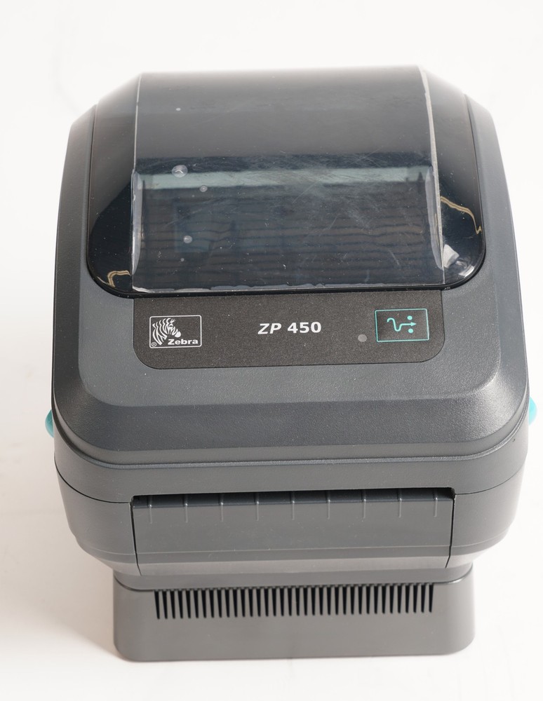 Zebra ZP 450 Label Thermal Monochrome Bar Code Printer