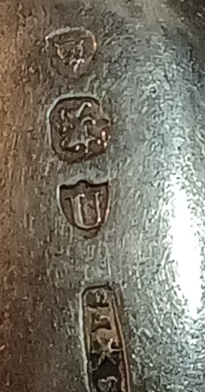 Vtg Scott Monument Edinburgh Saunders & Shepherd Sterling Spoon Brooch Pin