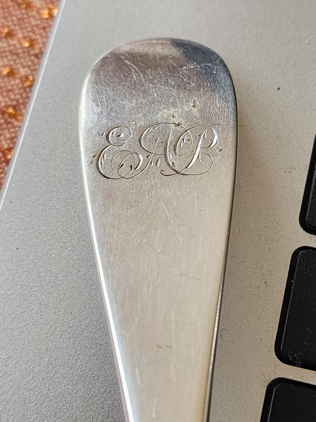 STERLING silver Pie dessert Server Farrington & Hunnewell 19th century