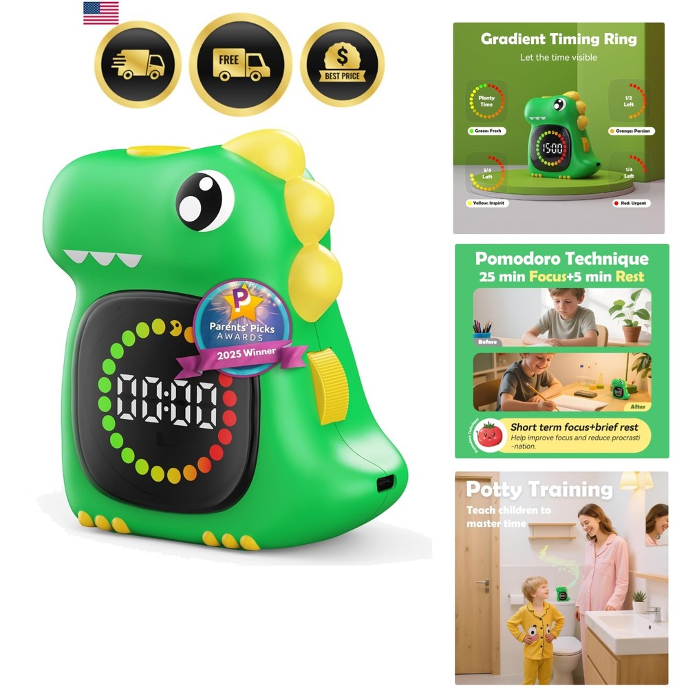 Visual Timer for Kids 99 Minute Digital Cute Kids Visual Timer Classroom Time...