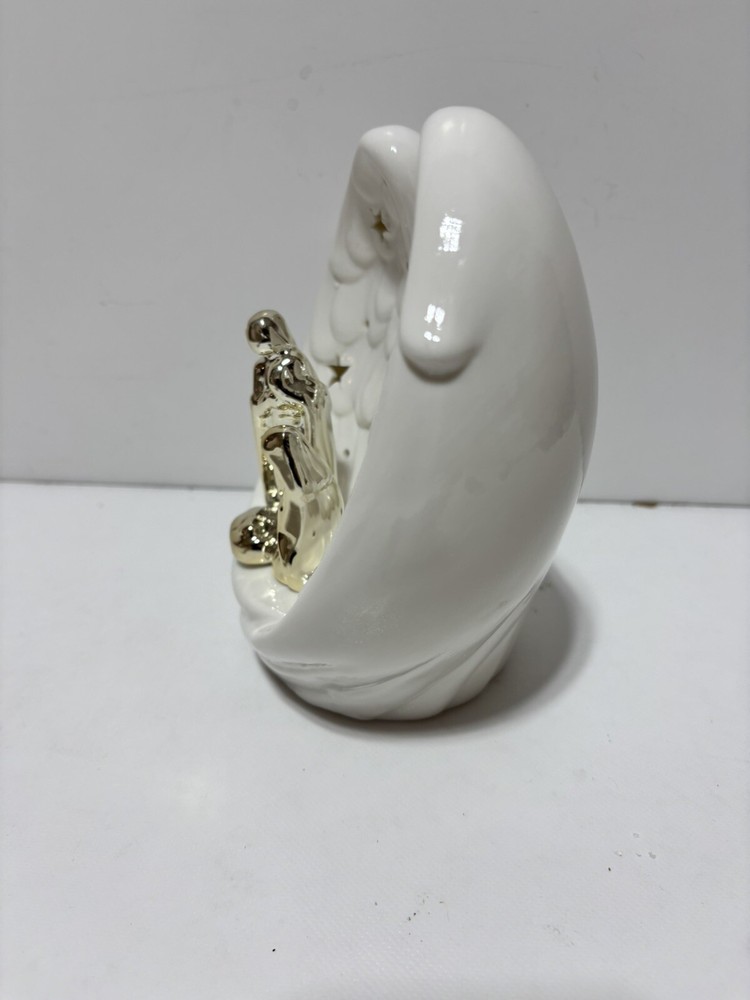 Home Reflections Lit Ceramic Nativity Scene H230223 EW-B