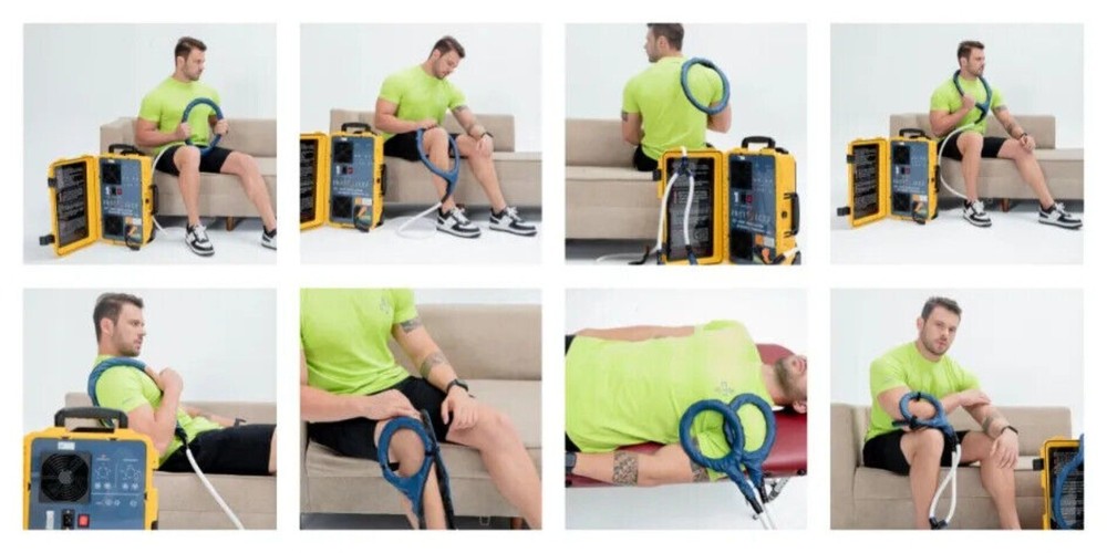 PEMF Pulse Electromagnetic Therapy PMST Machine with Single and Butterfly Loop
