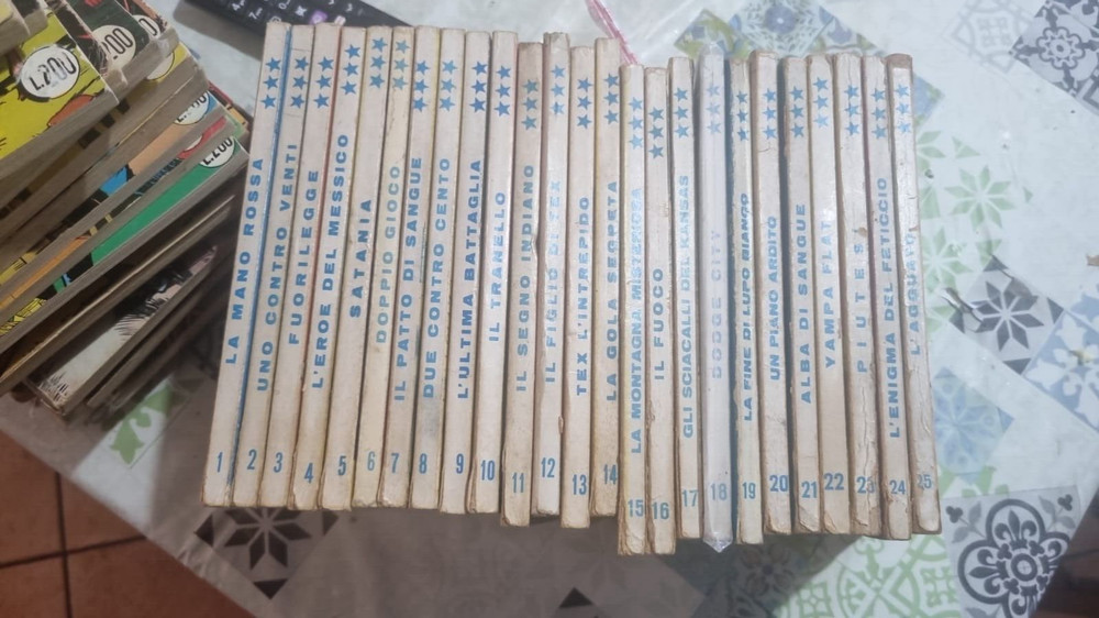 TEX 3 STAR LIRE 200 COMPLETE SEQUENCE 1/25
