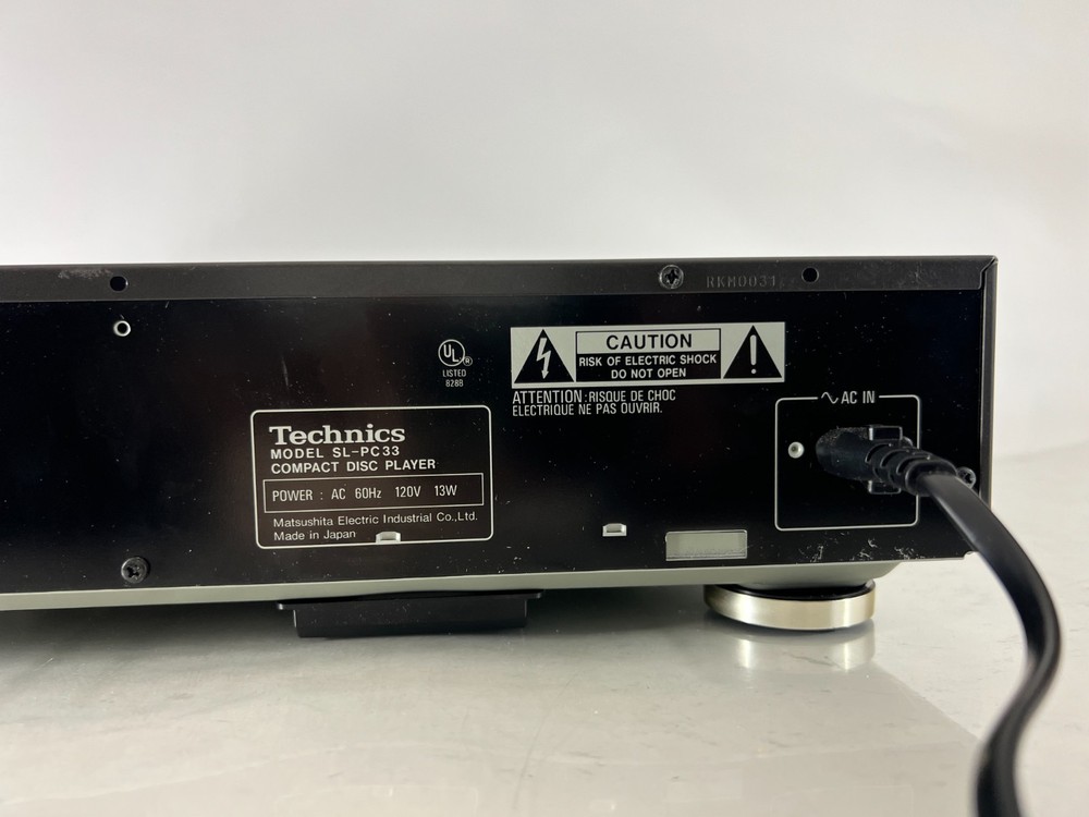 Technics Multi Compact Disc Player SL-PC33 | For Parts