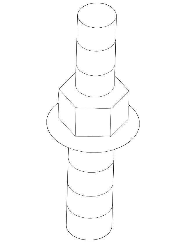 Genuine Ford Engine Cover Stud W716473S437