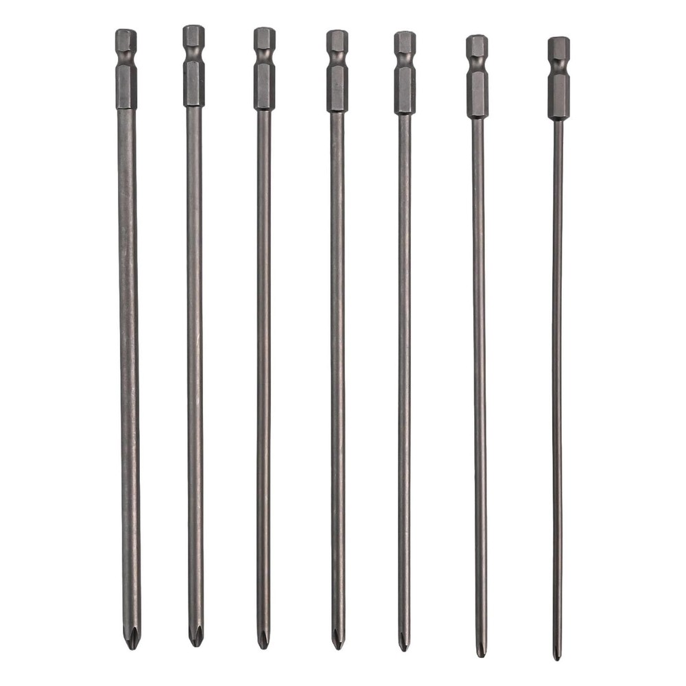 Newest Screwdriver Bits 200mm Tool 6.35mm 7Pcs 7Pcs/Set Bits Cross Driver