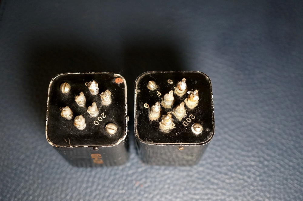 2 - VINTAGE UTC 63830 AUDIO INPUT TRANSFORMER / PAIR