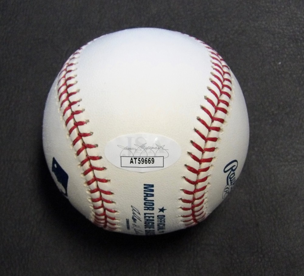 Jonah Nickerson Signed Official Major League Baseball JSA Authenticated