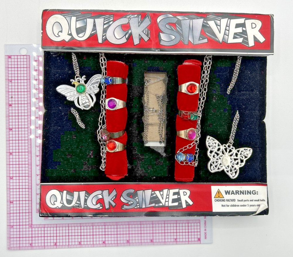 Vintage Vending Display Board Quick Silver 0180