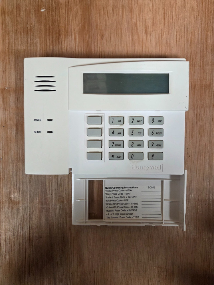Honeywell 6160 Custom Alpha Security Keypad