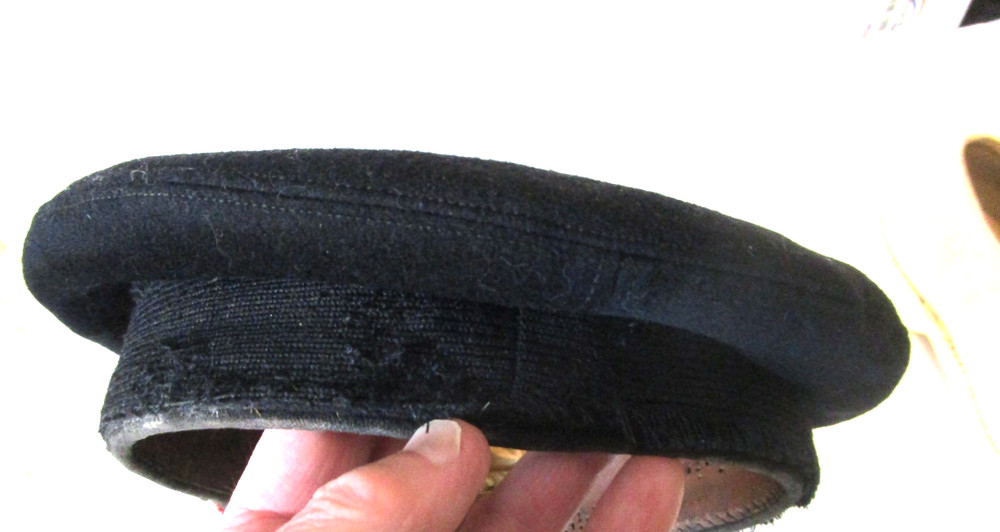 Pre WW2 Navy Ensign's Visor ID'ed