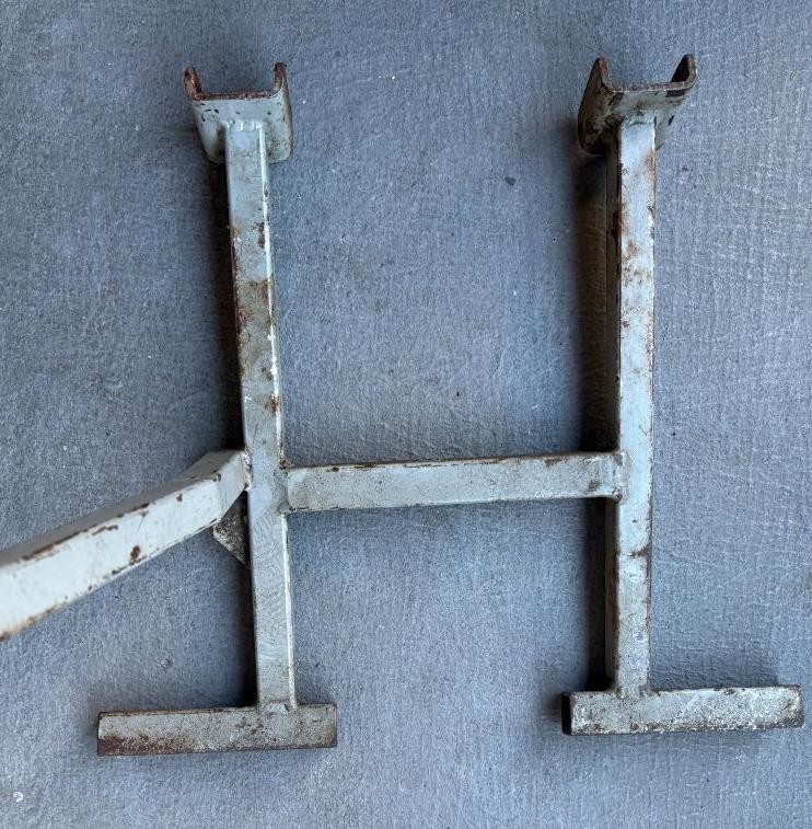 MX Lift Stand-Custom Welded Vintage Metal-motocross flat track racing dirtbike