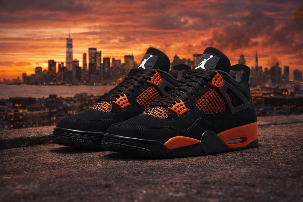 Jordan 4 "Shattered Backboard” Thunder  Size US (MEN)