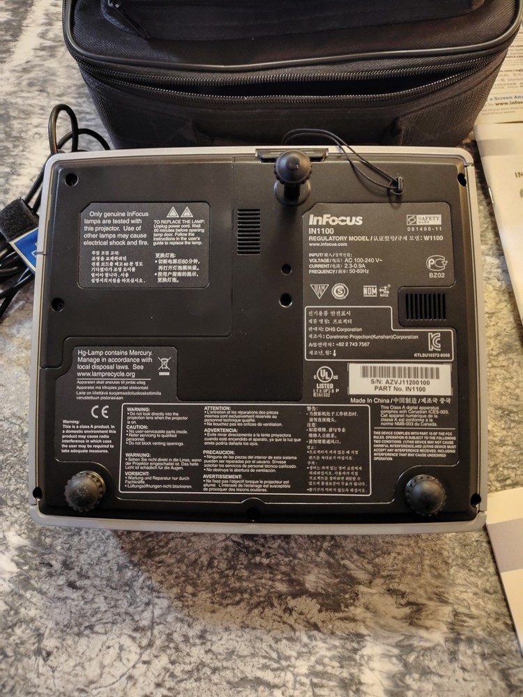 Infocus IN1100 Projector Near Mint