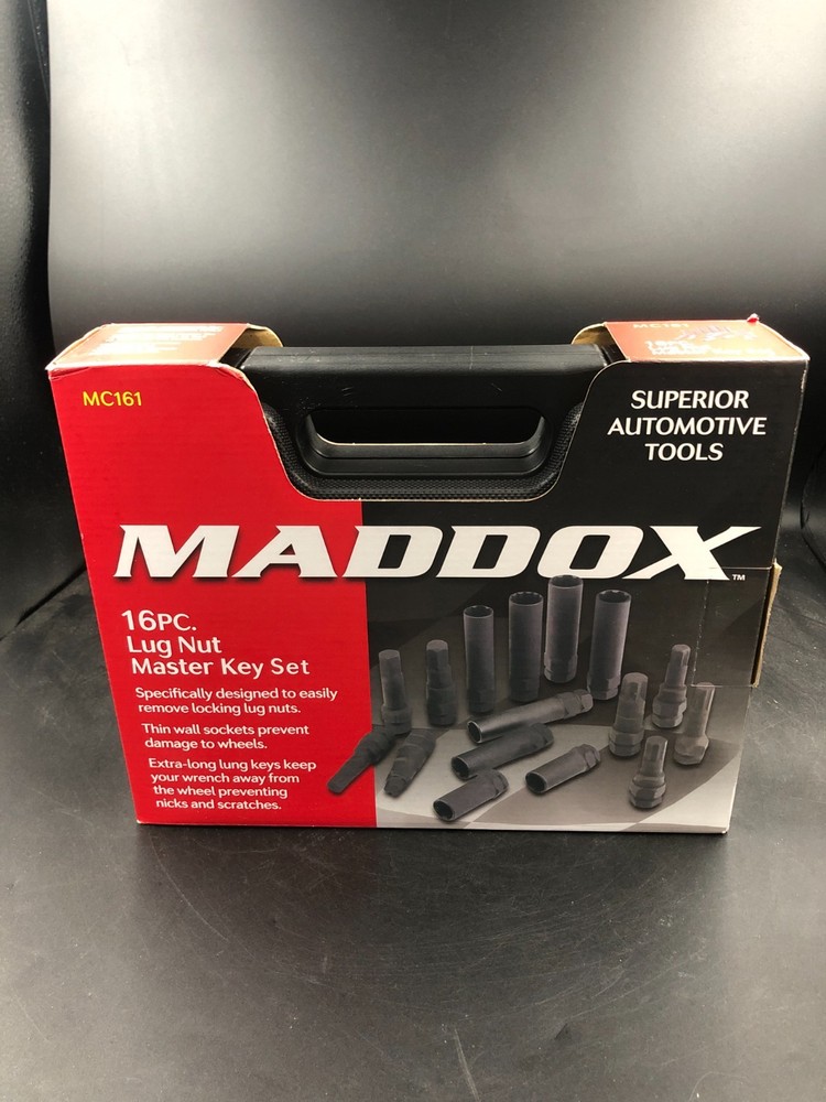 Maddox 16 Pc Lug Nut Master Key Set Mc161