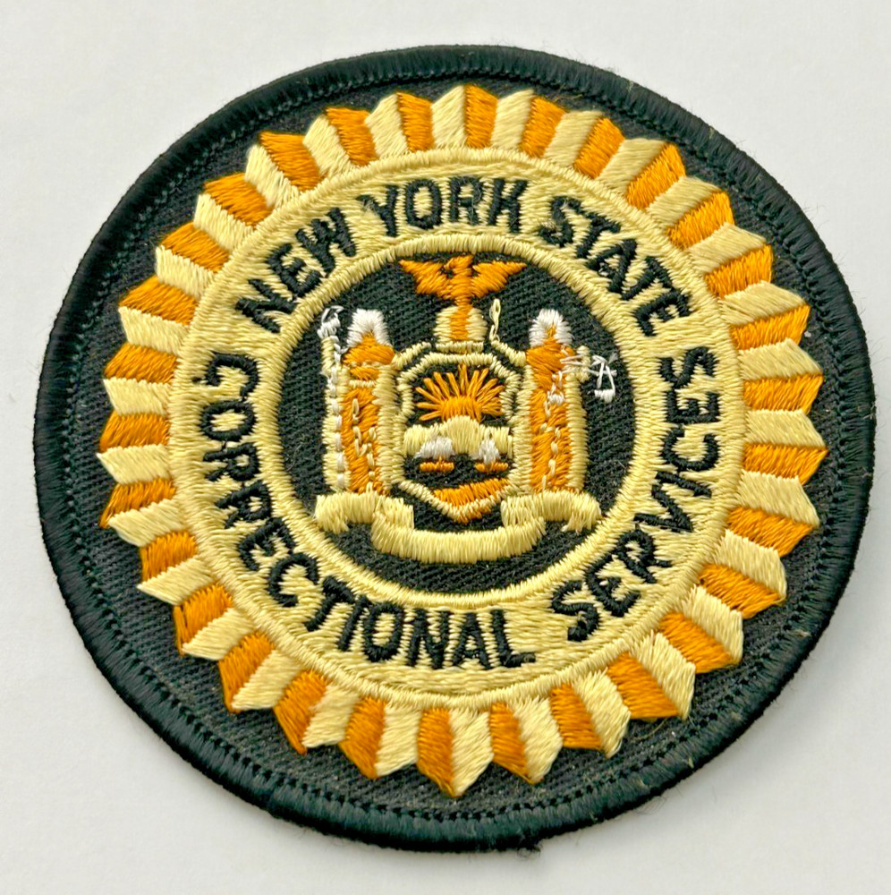 New York State Correctional Services 3.5" Patch Unused