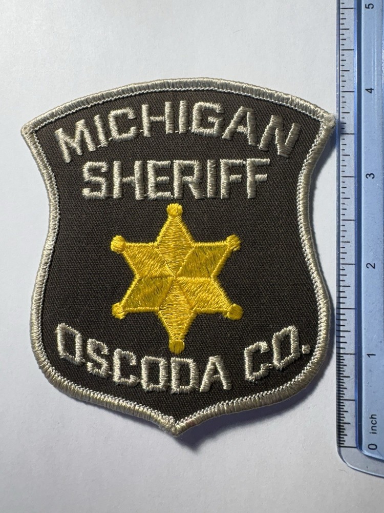 Oscoda County Michigan Sheriff Patch