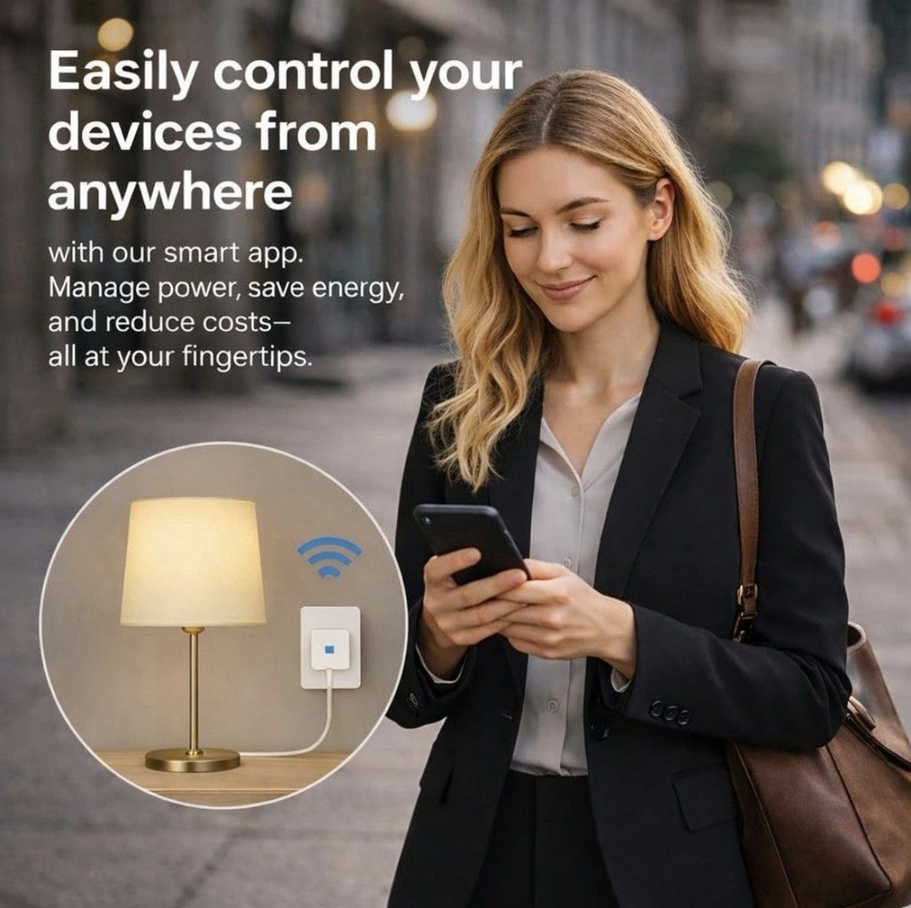2 Pack Smart Plugs, WiFi Outlets Compatible with Alexa&Google