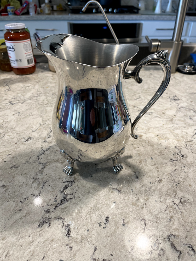 LEONARD #533 SILVERPLATED 2 QUART PITCHER NEW IN ORIGINAL BOX