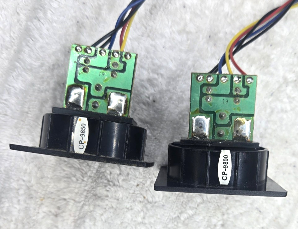 Pair Sharp CP-9850 Crossovers