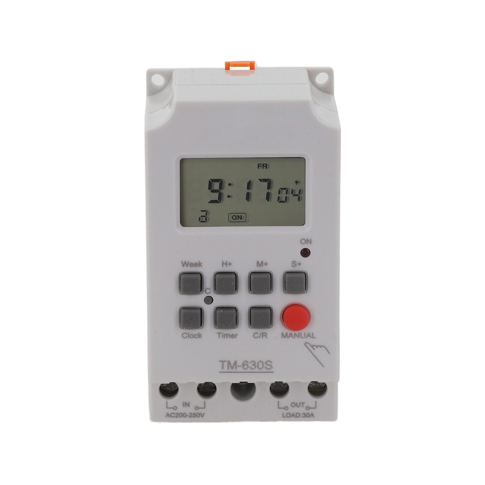 Programmable Timer Controller AC220V LCDDigital Microcomputer Timer TM630S2