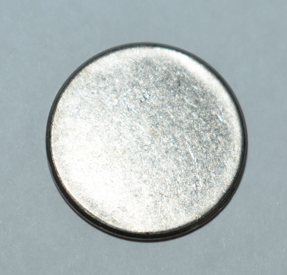 106a. ONE (1) US MINT UNC ROOSEVELT DIME TYPE 2 PLANCHET (WITH RIM), ERROR