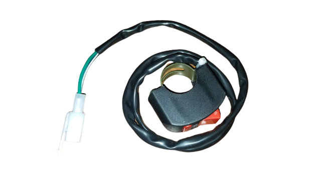7/8" Motorcycle Handlebar Kill ON-OFF Latching Switch 12V Scooter ATV Bike