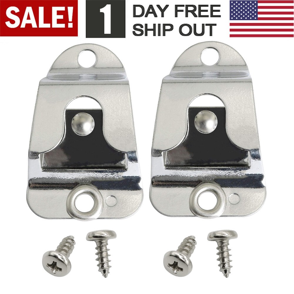 2PCS Mic Microphone Holder Clip for Kenwood Icom Motorola CB Radio HLN9073