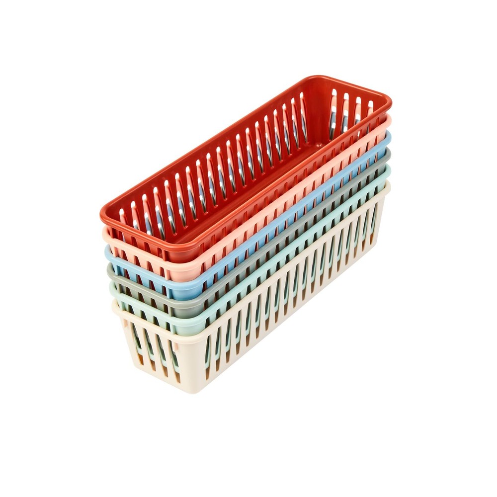 Pencil Baskets - Set of 6 - Boho