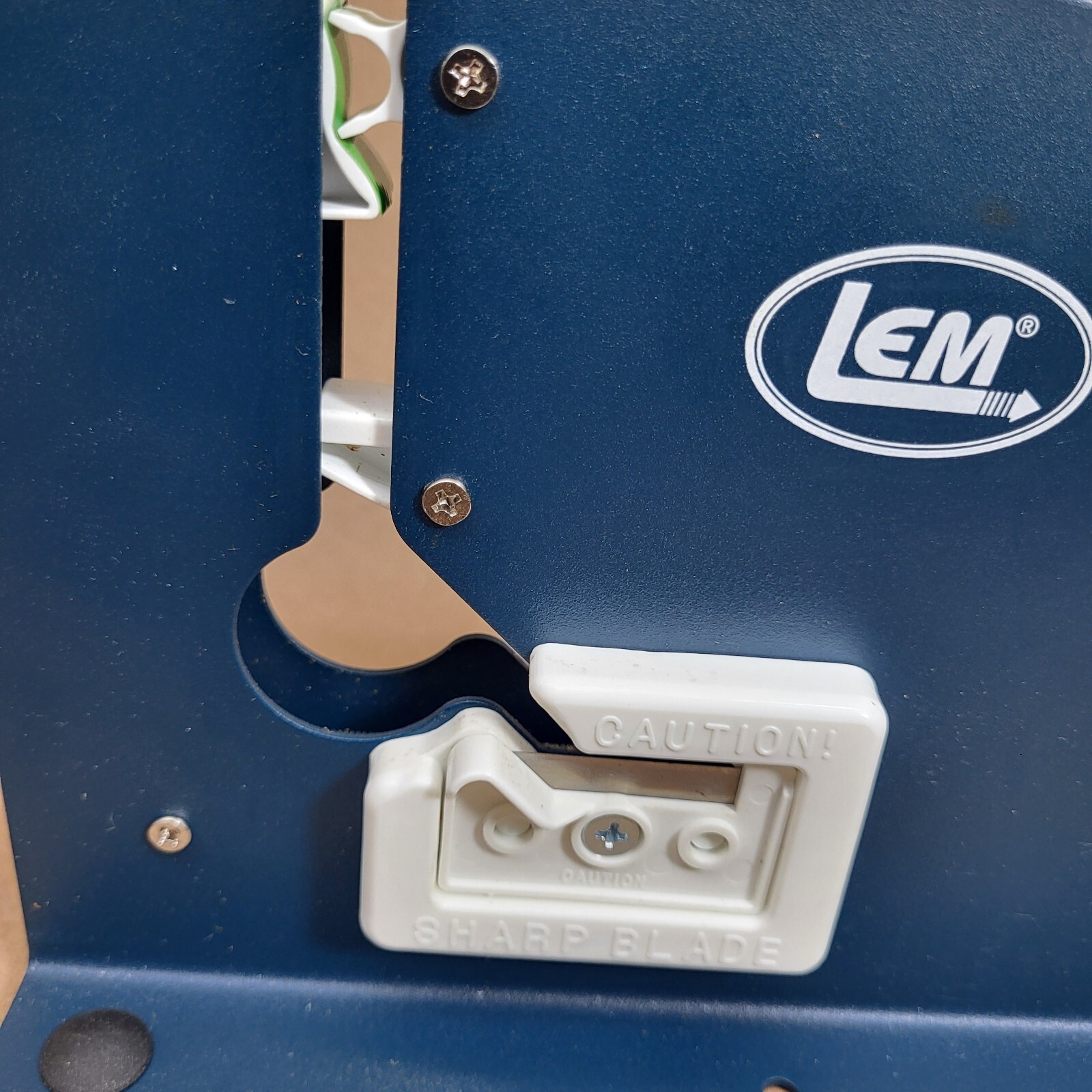 LEM Products Ground Meat Packaging System Twist & Seal Solution - Blue