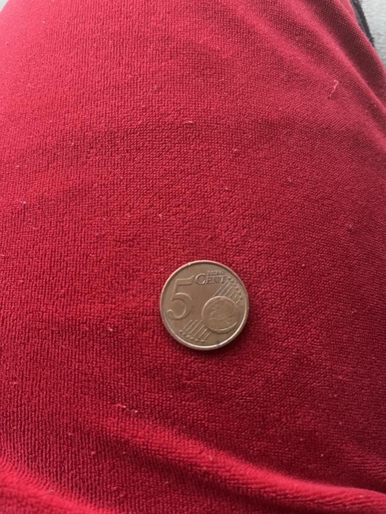 2002 5 Cent Euro Coin, Circulated