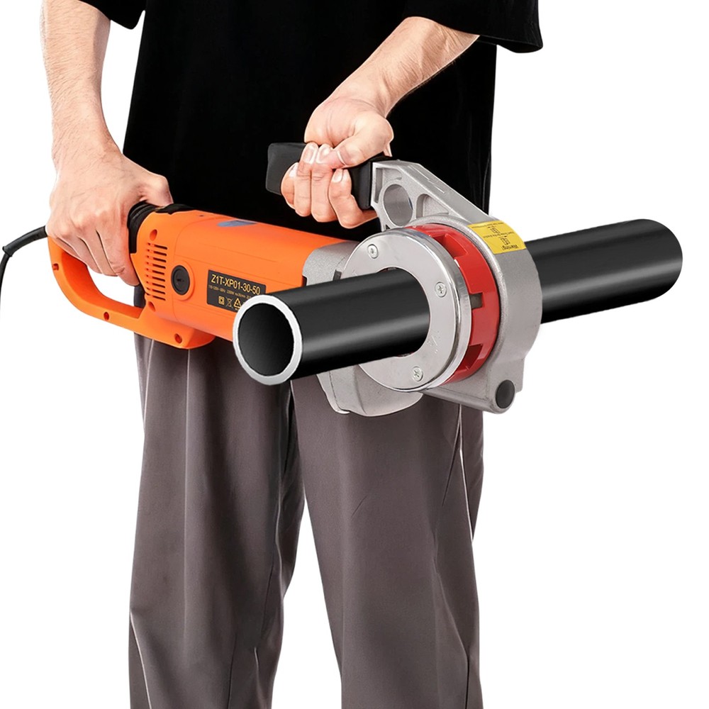 Handheld Electric Pipe Threader Threading Machine W/6 Pipe Cutter 1/2" - 2"