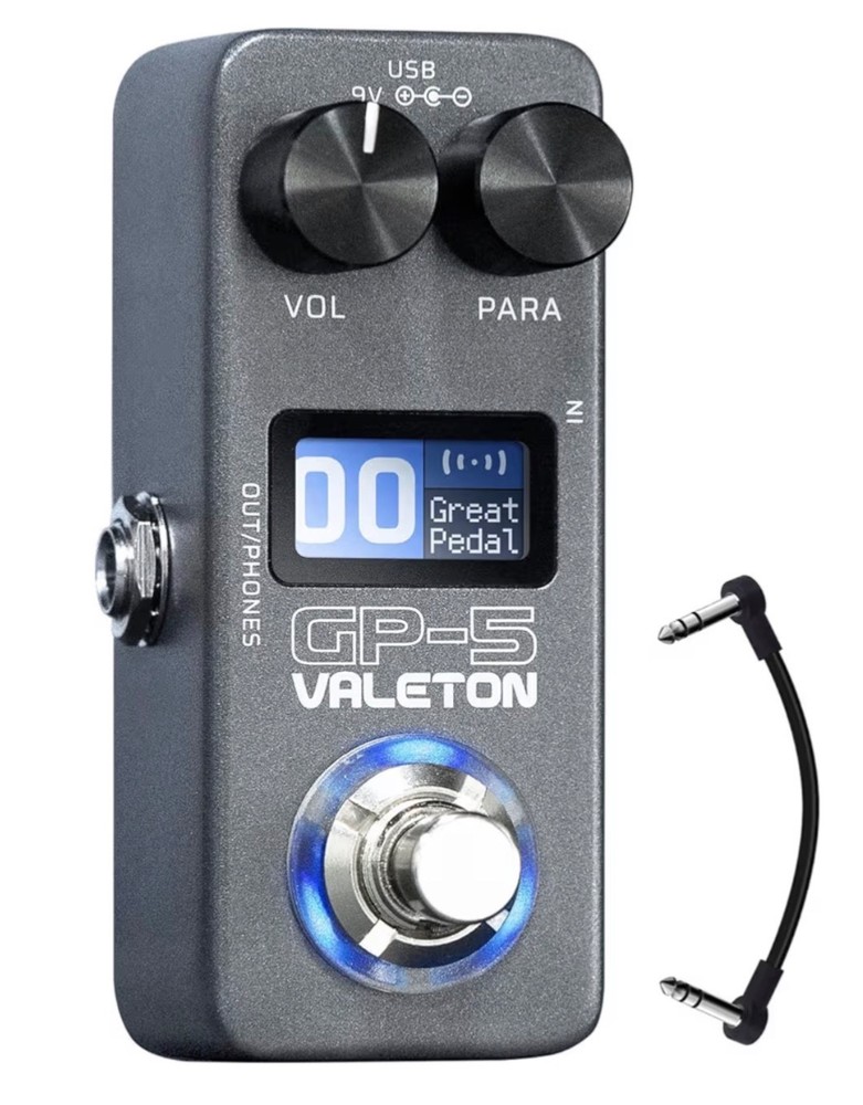 GP-5 Super Compact Multi-Effects Processor & NAM/IR Loader Pedal(Incl 1PCS Addit